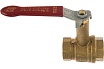 Шаровой кран с удлиненным штоком RUB MILANO 1 DN25 PN30, ВР-ВР, S.96, ручка S96F00