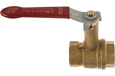 Шаровой кран с удлиненным штоком RUB MILANO 1 DN25 PN30, ВР-ВР, S.96, ручка S96F00