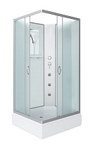 Душевая кабина Niagara NG 33984-14QBKG 90x80 стекло матовое, без крыши, гидромассаж