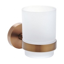 Держатель для стакана Bemeta Amber 155110012 медное золото матовое