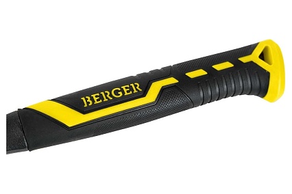 Молоток кровельщика Berger BG цельнокованый 600 г., магнит, 3-хкомпонентная рукоятка,BG1528