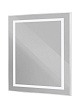 Зеркало BelBagno SPC-KRAFT-800-800-SENS-AL 80x80 см сенсорный выключатель, сатин