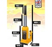 Бутылочный домкрат JCB 8 т, с клапаном, TH90804(58025) JCB-TH90804(58025)