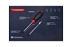 Шлицевая отвертка Станкоимпорт SL5x100 CS-30.4.4