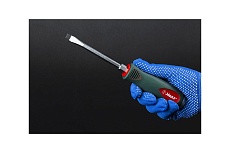 Силовая отвертка с металлическим затыльником Hans шлиц 0516M6-04