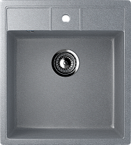 Кухонная мойка Ulgran Classic U-406-342 44.5 см графитовый