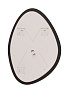 Зеркало Art&Max Como AM-Com-700-1000-DS-F-Nero 70x100 см с подсветкой, черный