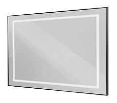 Зеркало BelBagno SPC-KRAFT-1200-800-SENS-NERO 120x80 см сенсорный выключатель, черный