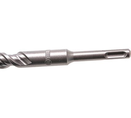 Бур по бетону, двойная спираль, Cobalt W-tip (18x460 мм; SDS PLUS) Denzel 705045