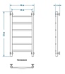 Полотенцесушитель водяной Energy Classic 80x40