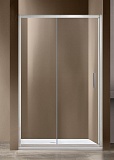 Душевая дверь Vincea Garda VDS-1G120CLBN 120x190 брашированный никель, прозрачная