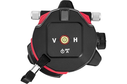 Лазерный уровень MTX crx-30g, 30 м, зеленый луч, батарейки, резьба 5/8" 35032