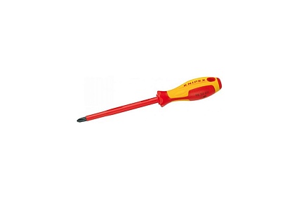 Отвертка для винтов с крестообразным шлицем Pozidriv Knipex KN-982503