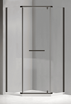 Душевой уголок RGW Passage PA-83-B 80x80 прозрачное, черный 78088388-14