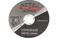 Круг по металлу и нержавейке Ultimate (125x0.8x22.23 мм, 25 шт) KETZU 753995