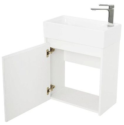 Тумба с раковиной BelBagno Kraft Mini 50 см L
