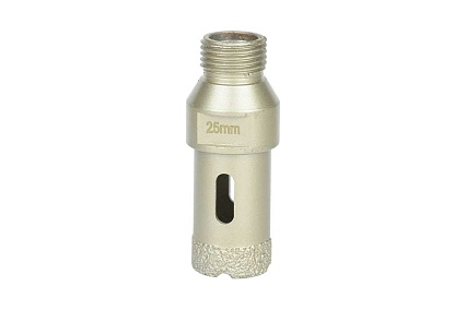 Коронка алмазная, вакуумное спекание (25х40 мм; 1/2"; М14) TECH-NICK TUK 136.600.7018