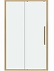 Душевая дверь Grossman Cosmo 100x195 прозрачное, золото сатин 100.K33.02.100.32.00