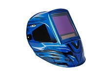 Маска сварщика Foxweld КОРУНД МЕГА синяя, ф-р MEGA LED 2 7188