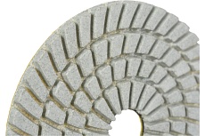 Круг алмазный гибкий шлифовальный АГШК SPIRAL WHITE 100x2.5 мм, №1, wet/dry TECH-NICK 128.120.8585