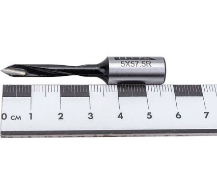 Сверло сквозное ECO HW 5x57 мм, S10x20 мм, RH Greatwood TL00000352