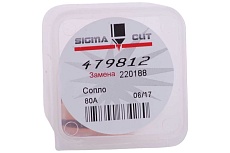 Сопло 80A для HPR/HPR XD (аналог 220188) SIGMACUT 479812