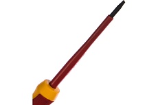Диэлектрическая шлицевая отвертка KENDO VDE SL 4х100 мм 1000 В 20404