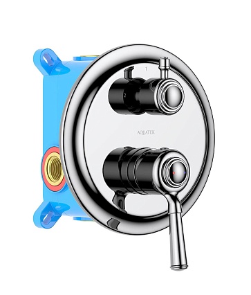 Смеситель для ванны Aquatek Классик AQ1546CR хром