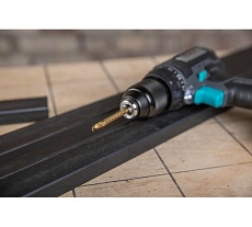 Сверло по металлу Flex 202-143 DR MT (6х87 мм; HSS-4241 TIN) Hammer 62433