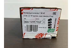 Регулирующий коллектор FAR 1&quot; ВР-НР с 4 отв. 1/2&quot; НР межосев. 45 мм, плск. упл. FK 3824 112TP