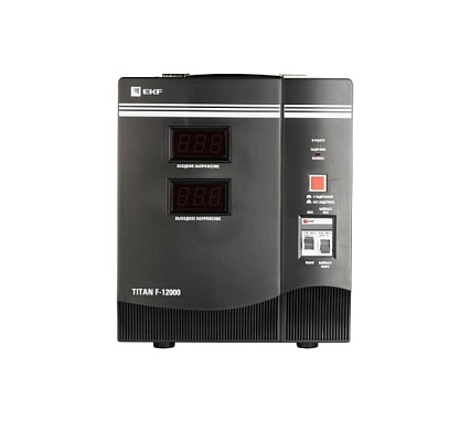 Напольный стабилизатор напряжения EKF TITAN F-12000 PROxima SQstab-f-12000
