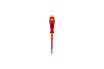 Отвертка EKF Professional SL2.5x0.4 мм, VDE 1000В sl-2.5-0.4-pro-in