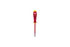 Отвертка EKF Professional SL2.5x0.4 мм, VDE 1000В sl-2.5-0.4-pro-in