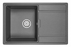 Кухонная мойка Granula GR-7804 78 см графит