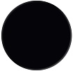 Круглая полка Kerama Marazzi Cono CO4.43\BLK.M 43 см черный матовый