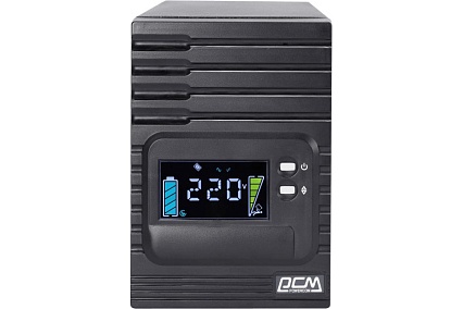 Источник бесперебойного питания Powercom SMART KING PRO+, Интерактивная, 3000 ВА/2400 Вт SPT-3000-II-LCD