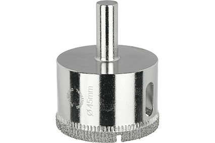 Коронка алмазная по керамике, плитке и стеклу 45 мм Diamond Industrial DIDCBC045