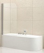 Шторка для ванны Cezares Eco ECO-V-1-80/140-C-Cr 80x140 прозрачная