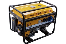 Бензиновый генератор Denzel GE 6900 5,5 кВт, 220В 50Гц, 25 л, ручной старт 94637