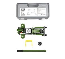 Подкатной домкрат STVOL 2т в кейсе140-320 мм SDF2325K