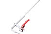Цельнометаллическая струбцина REKON RF03-600-120 c храповиком 58119