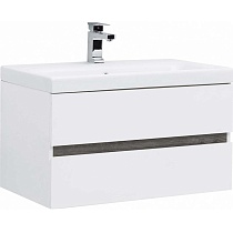 Мебель для ванной Aquanet Беркли 80 см белый/дуб рошелье