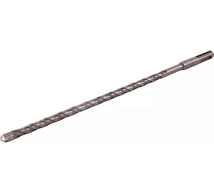 Бур по бетону и кирпичу 2 кромки, 28x460 мм, SDS-Plus МОS-DISTAR MS-B2C28Х460