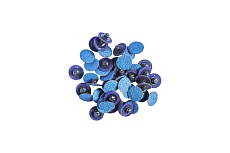 Круг абразивный шлифовальный 50 мм, №36, синий, 50 шт Forsage F-BD236Z(48977)