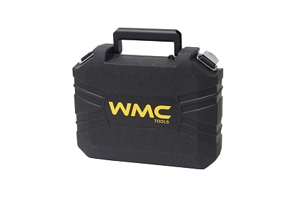 Аккумуляторный шуруповерт с набором бит и аксессуаров WMC TOOLS 36 предметов, в кейсе 48163 1036