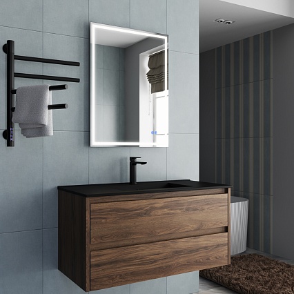 Тумба с раковиной Vincea Gio new 100 см C.Oak
