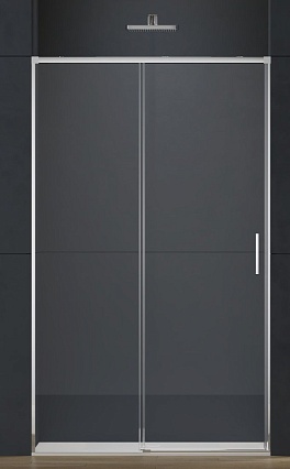 Душевая дверь Vincea Soft 2 VDS-3SO2110CL 110x200 хром, прозрачная