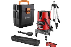 Самовыравнивающийся лазерный уровень Deko DKLL02RB SET 4 (в кейсе, со штативом) 065-0273