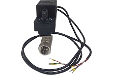 Двухходовой шаровый кран Techno HKS232-04DF/24V из нержавеющей стали 304, DN32, резьба G1-1/4, с электроприводом 4 Нм, 24 В, управление открыто/закрыто 660321