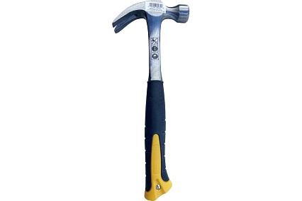Столярный молоток NIKONA Roughneck ANTISHOCK с обрезиненной рукояткой, 16oz 60-631